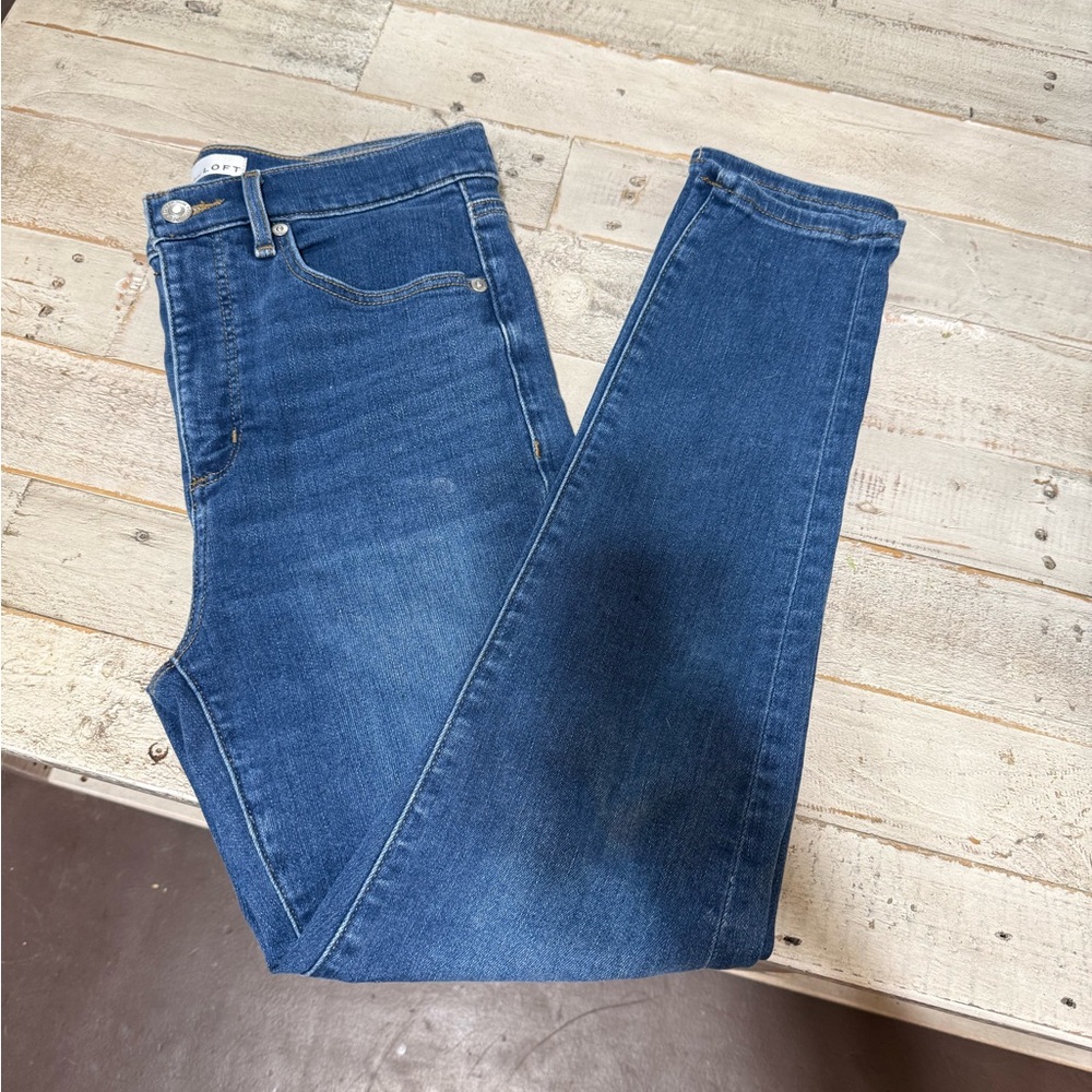 LOFT Women's Skinny Jeans - Blue